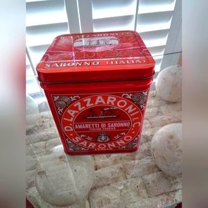 Vintage D. Lazzaroni Cookie Tin